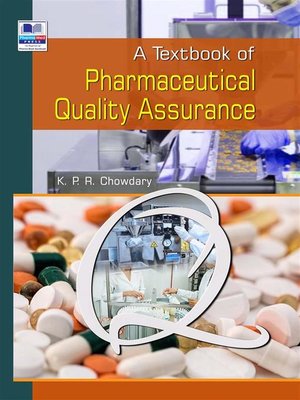 cover image of A Textbook of Pharmaceutical Quality Assurance